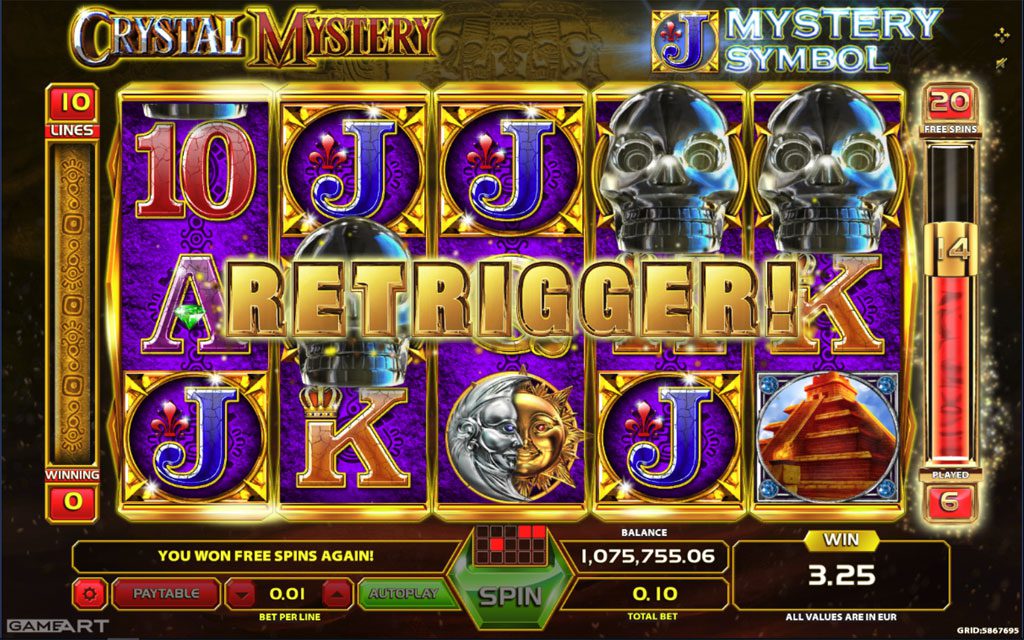 Numbers youtube crystal mystery gameart slot game machine tips usb